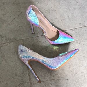 Shoes - Iridescent Heels Shoes - Iridescent Heels